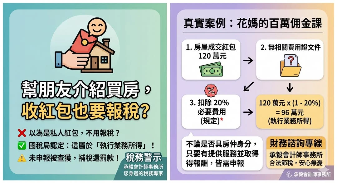 那些年,我們誤以為不用報稅的百萬佣金-高雄稅務登記辦理/苓雅區稅務登記辦理