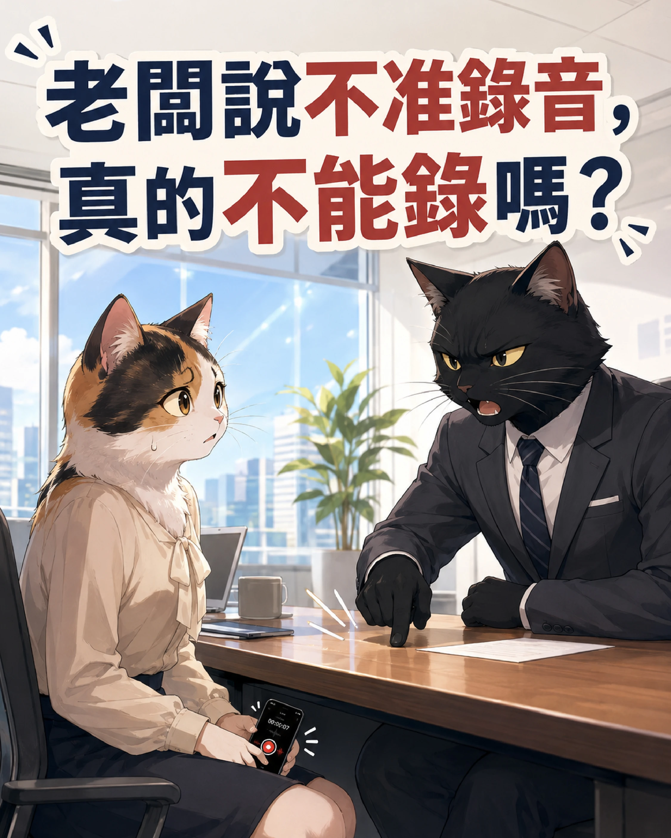 「不准錄音」，真的不能錄嗎？