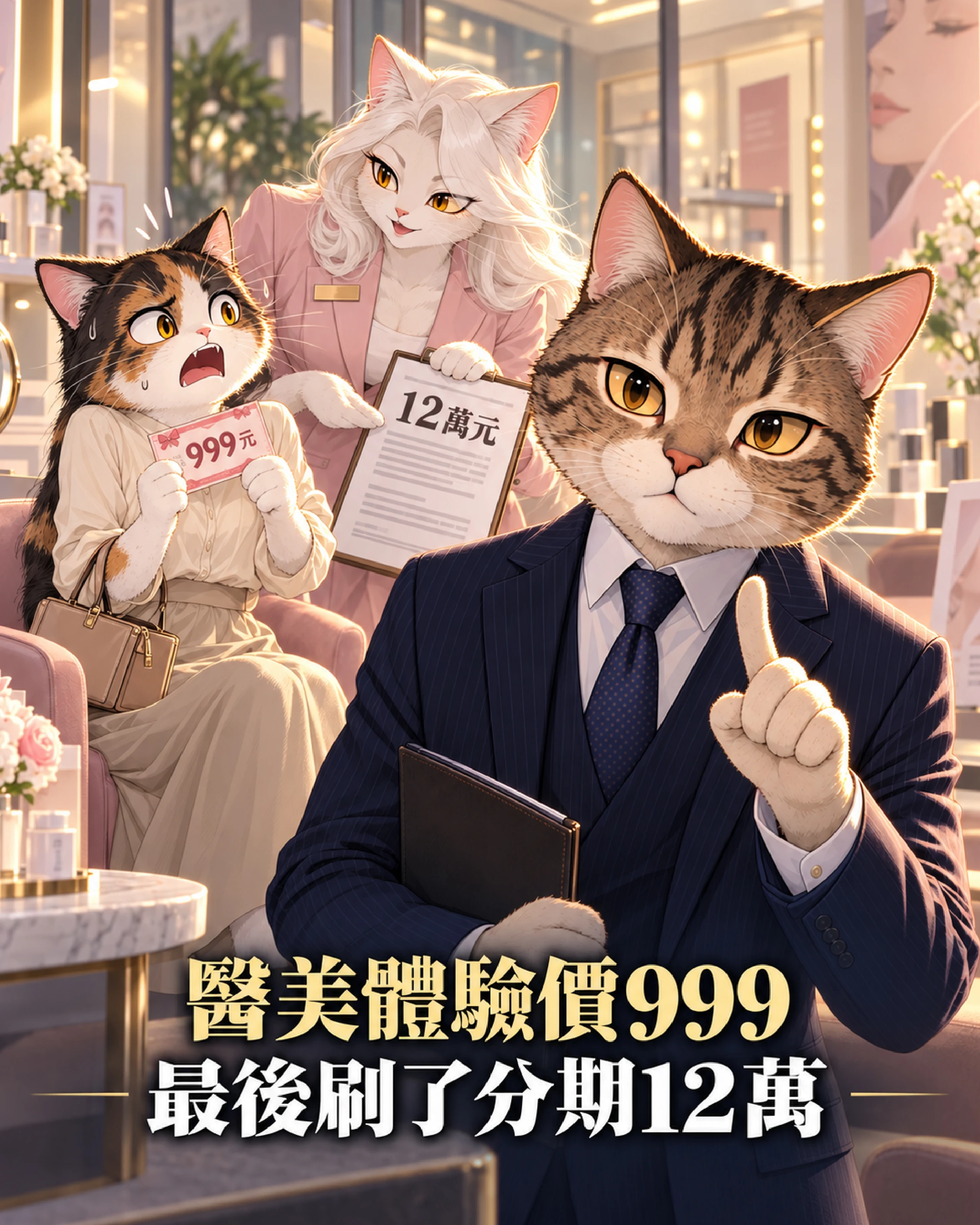 醫美體驗價999,最後刷了分期12萬
