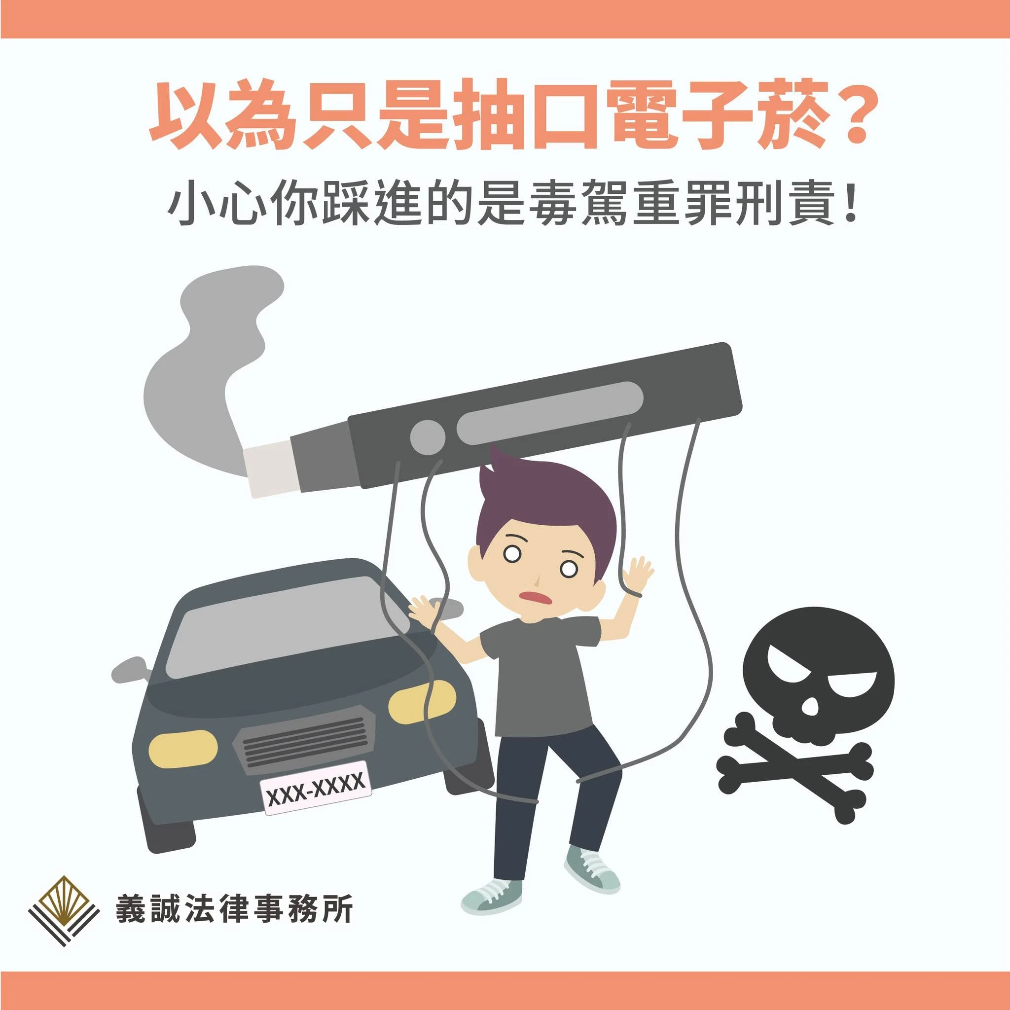 【以為只是抽口電子菸?小心你踩進的是毒駕重罪刑責!】台北律師推薦|刑事律師|板橋律師
