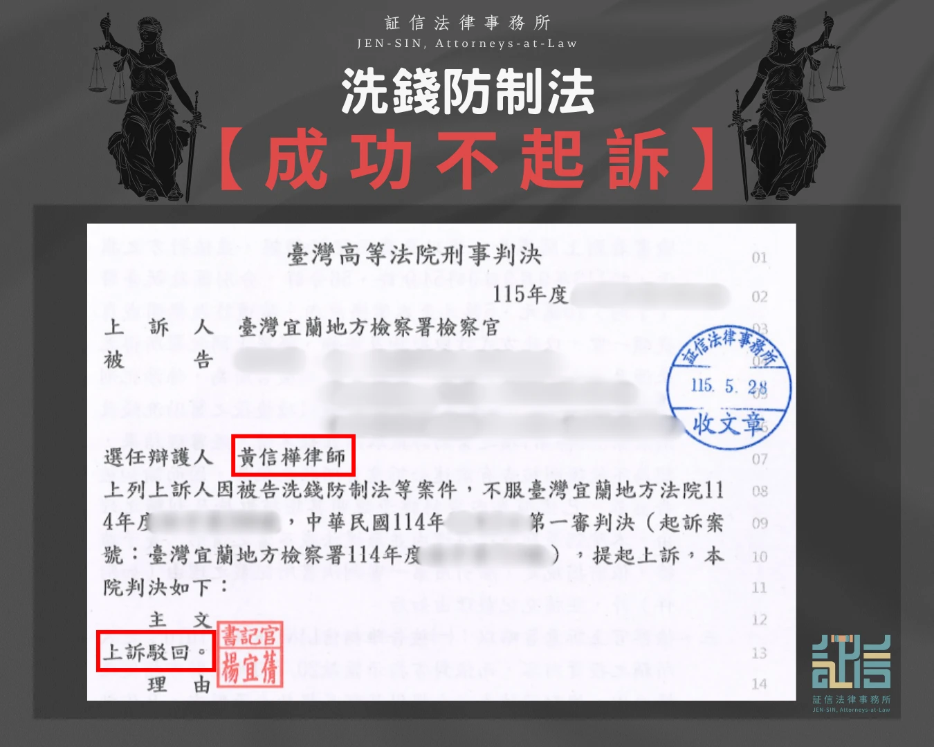 洗錢防制法 成功不起訴