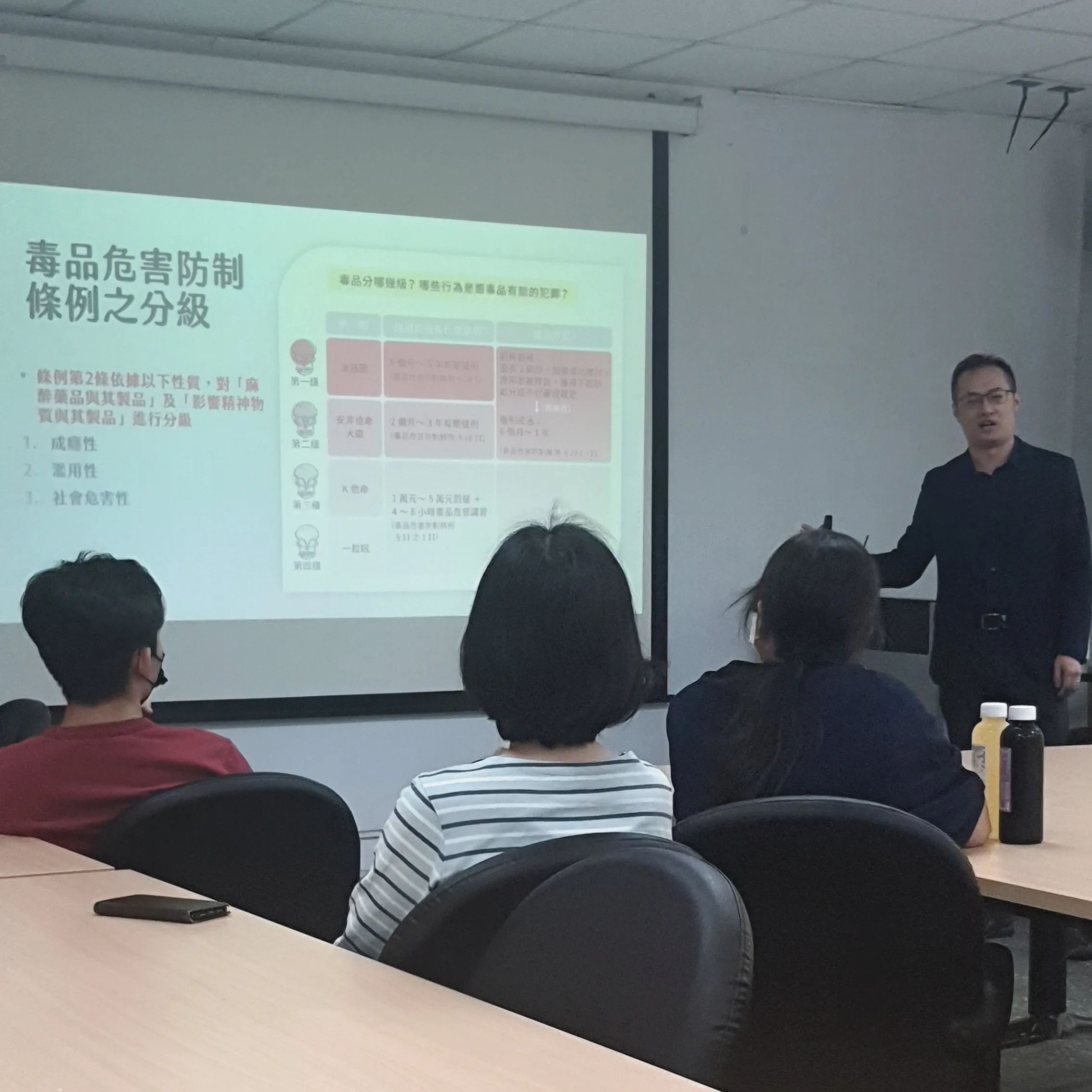 112年4月11日,擔任成功高中「防治學生藥物濫用校園巡迴宣教」講師 律師推薦 / 新莊區律師推薦 / 台北律師推薦 / 毒品訴訟律師推薦
