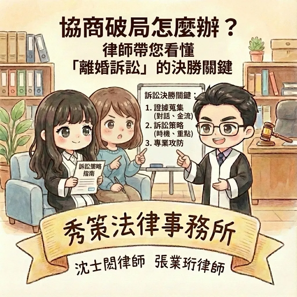 協商破局怎麼辦?律師帶您看懂「離婚訴訟」的決勝關鍵 #家事訴訟律師 #家事訴訟律師推薦 #撰擬離婚協議書律師 #撰擬離婚協議書律師推薦 #台北撰擬離婚協議書律師律師 #台北撰擬離婚協議書律師推薦 #離婚訴訟律師 #離婚調解律師